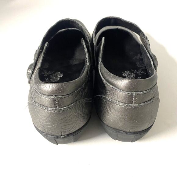 Taos Applause Pewter Smooth Leather Mary Jane Flat Ballet Gray Shoe 10 U… - Picture 5 of 7
